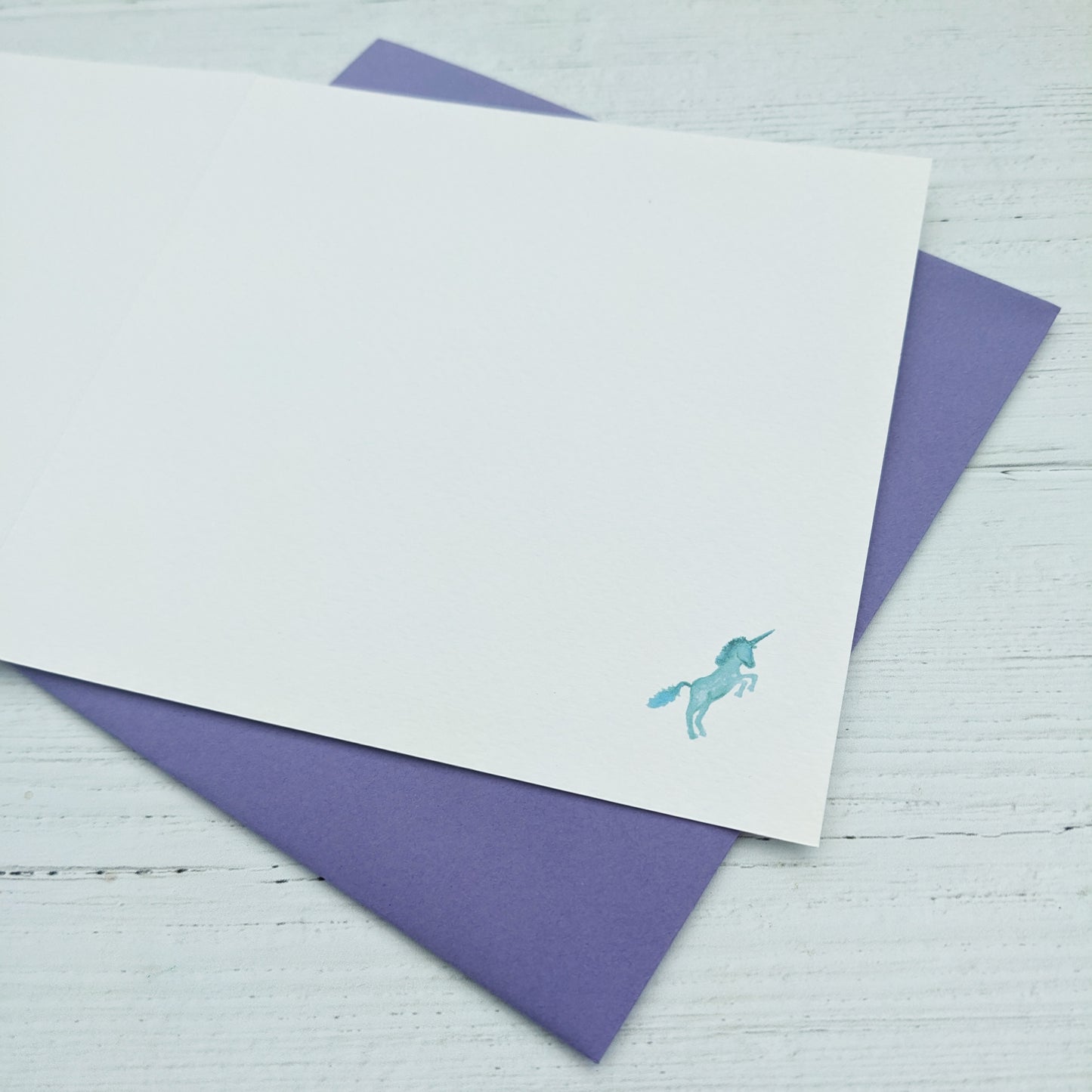 Personalised Greetings card - Unicorn Magic
