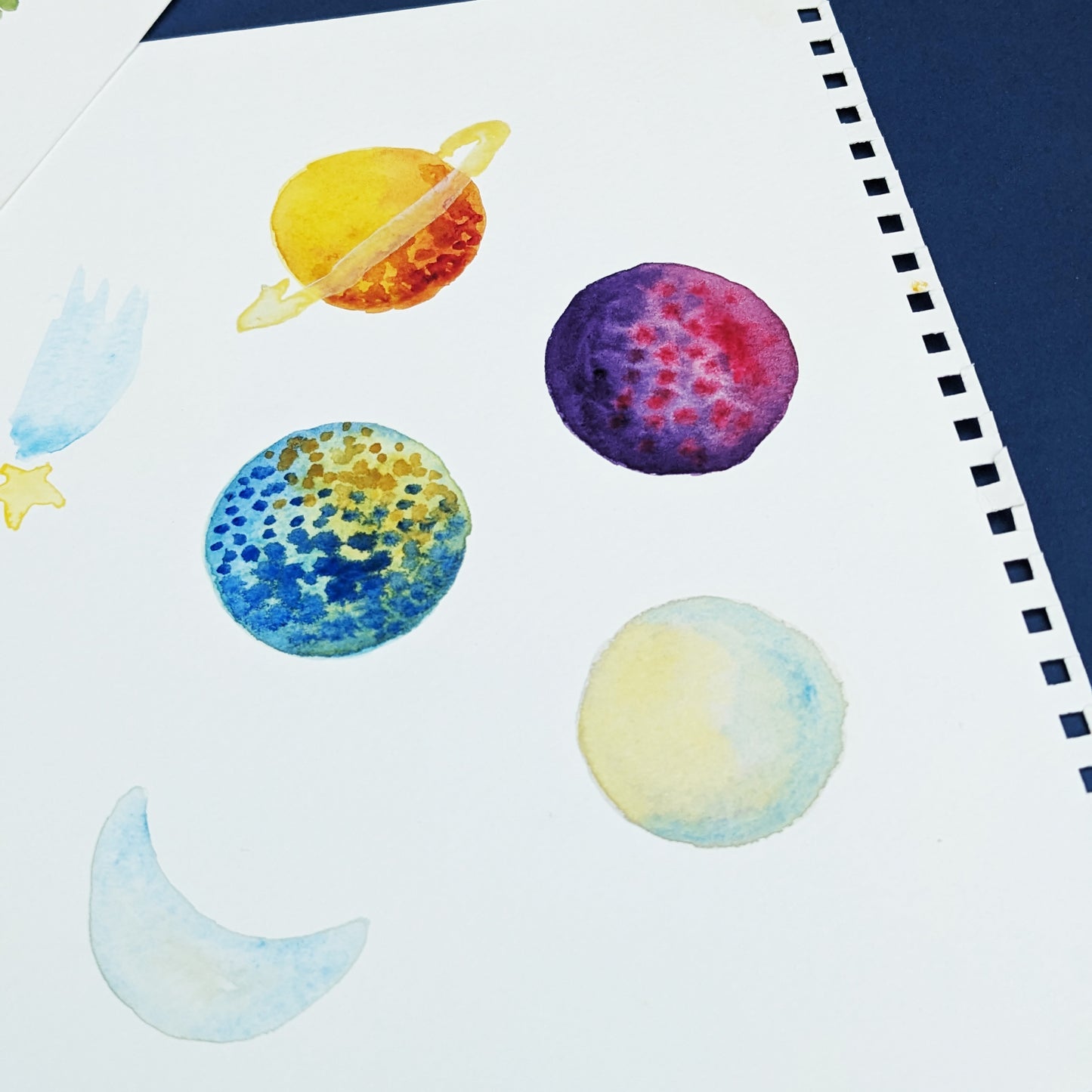 Illustrated name - Space Exploration