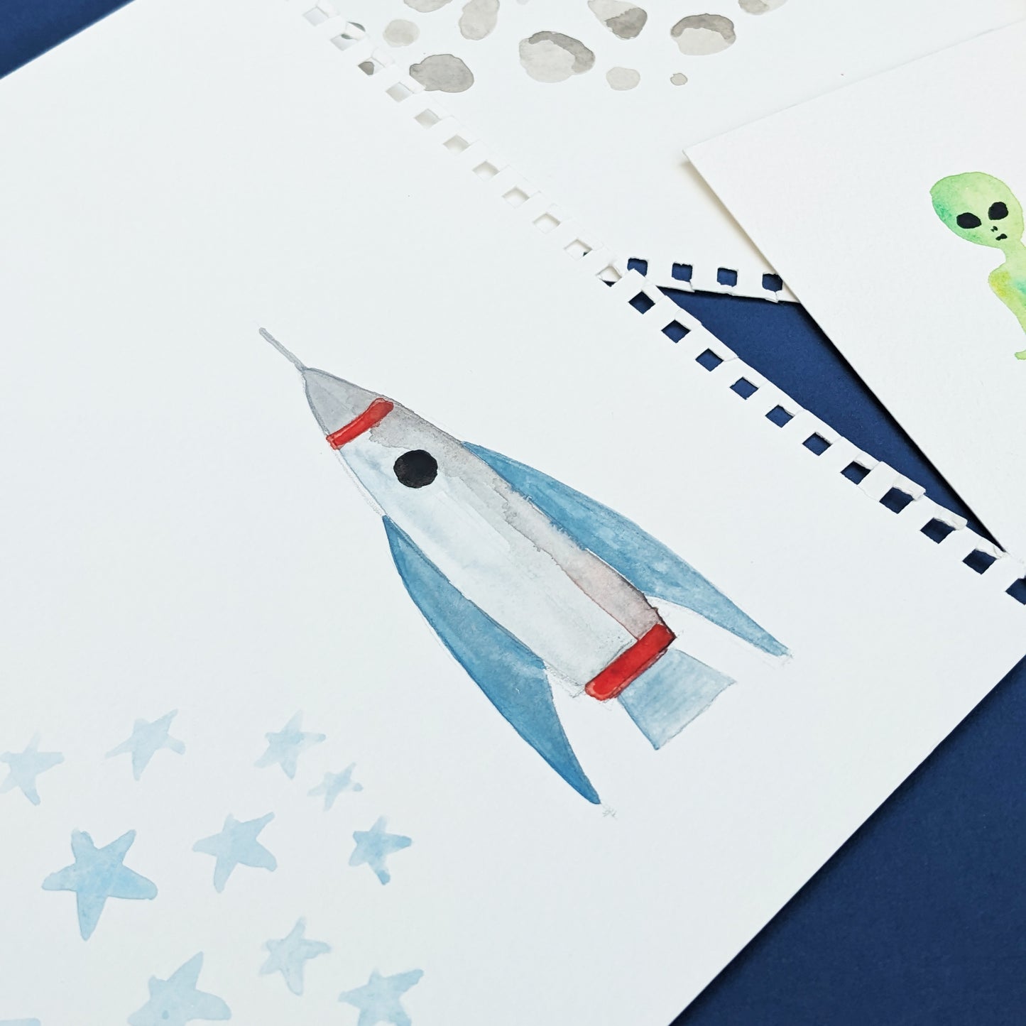 Illustrated name - Space Exploration