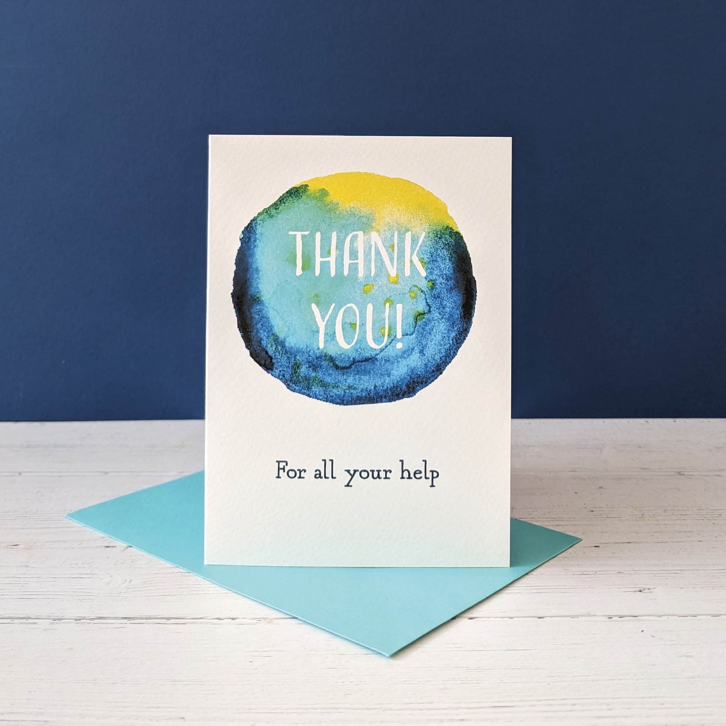 Greetings card - Thank You - For all your help