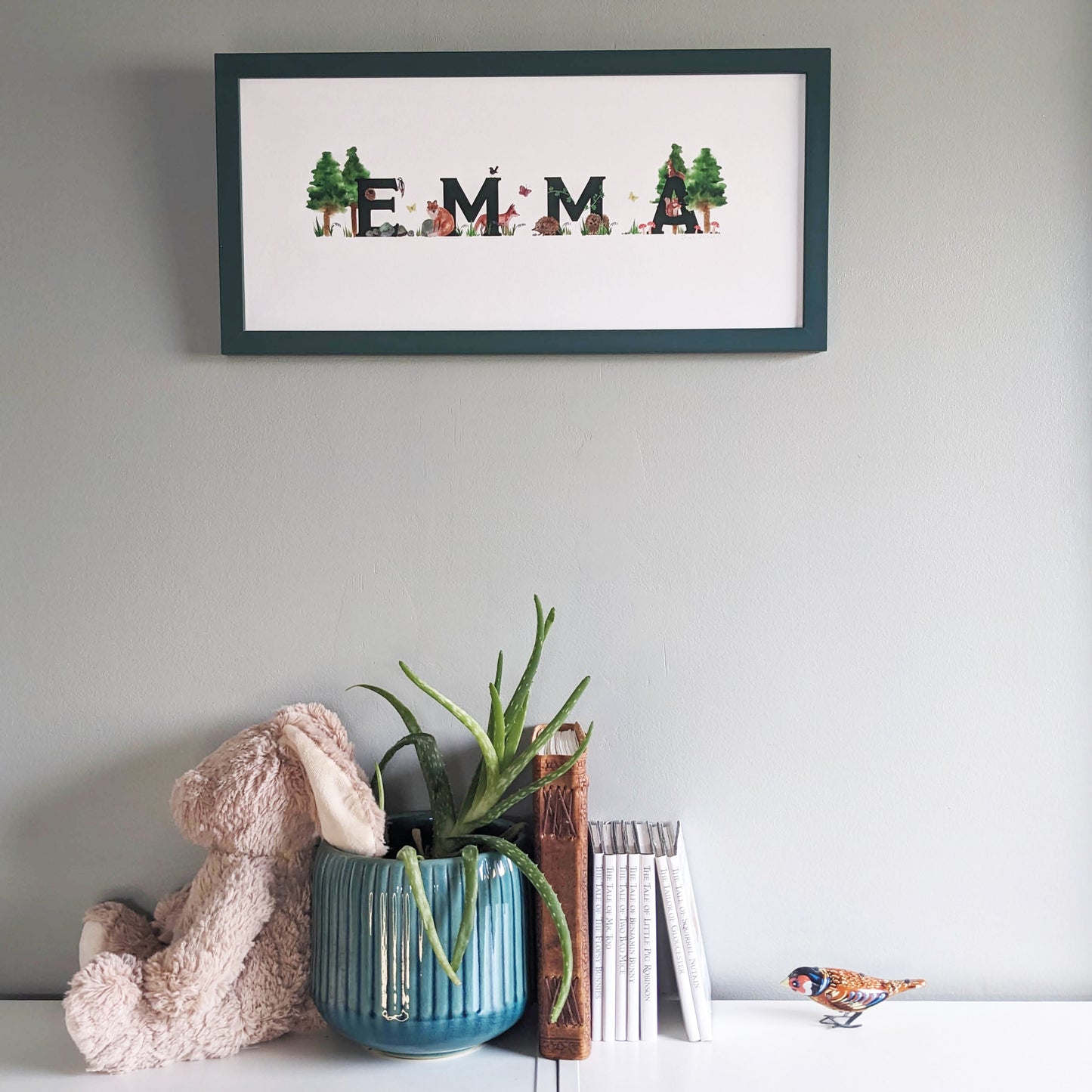 Illustrated name - Woodland Clearing