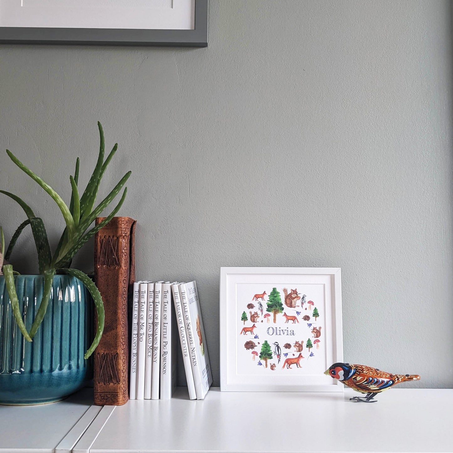 Personalised Greetings card - Woodland Clearing