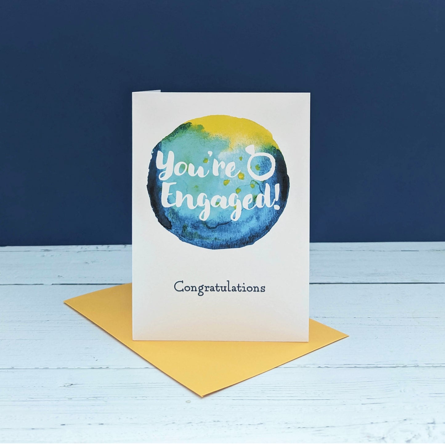 Greetings card - Engagement - You're Engaged! Ball