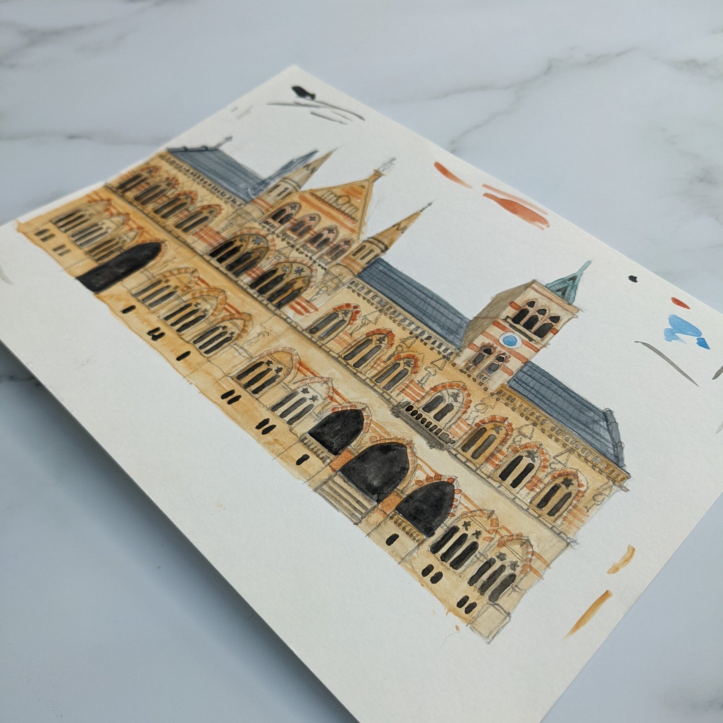 Greetings card - A Local Collection - The Guildhall, Northampton Pack of 5