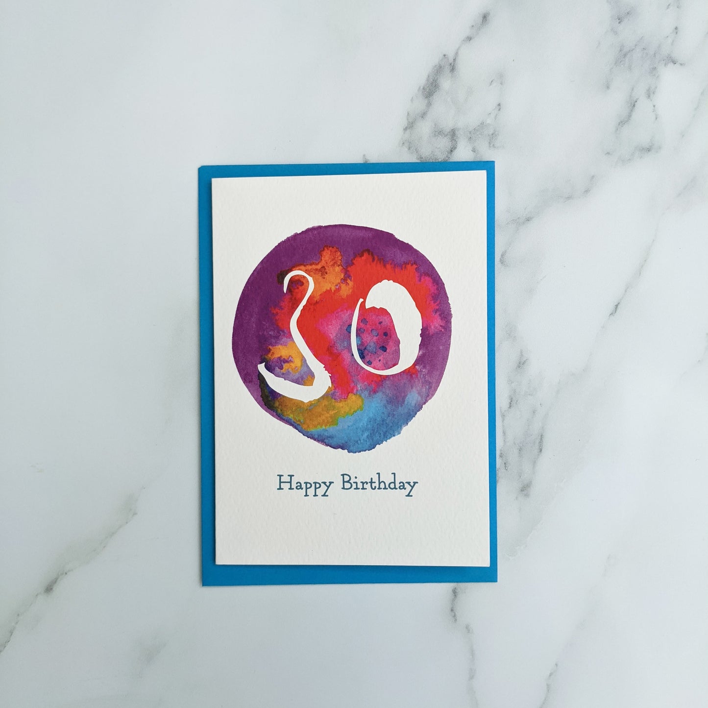 Greetings card - Milestone Ball '30'