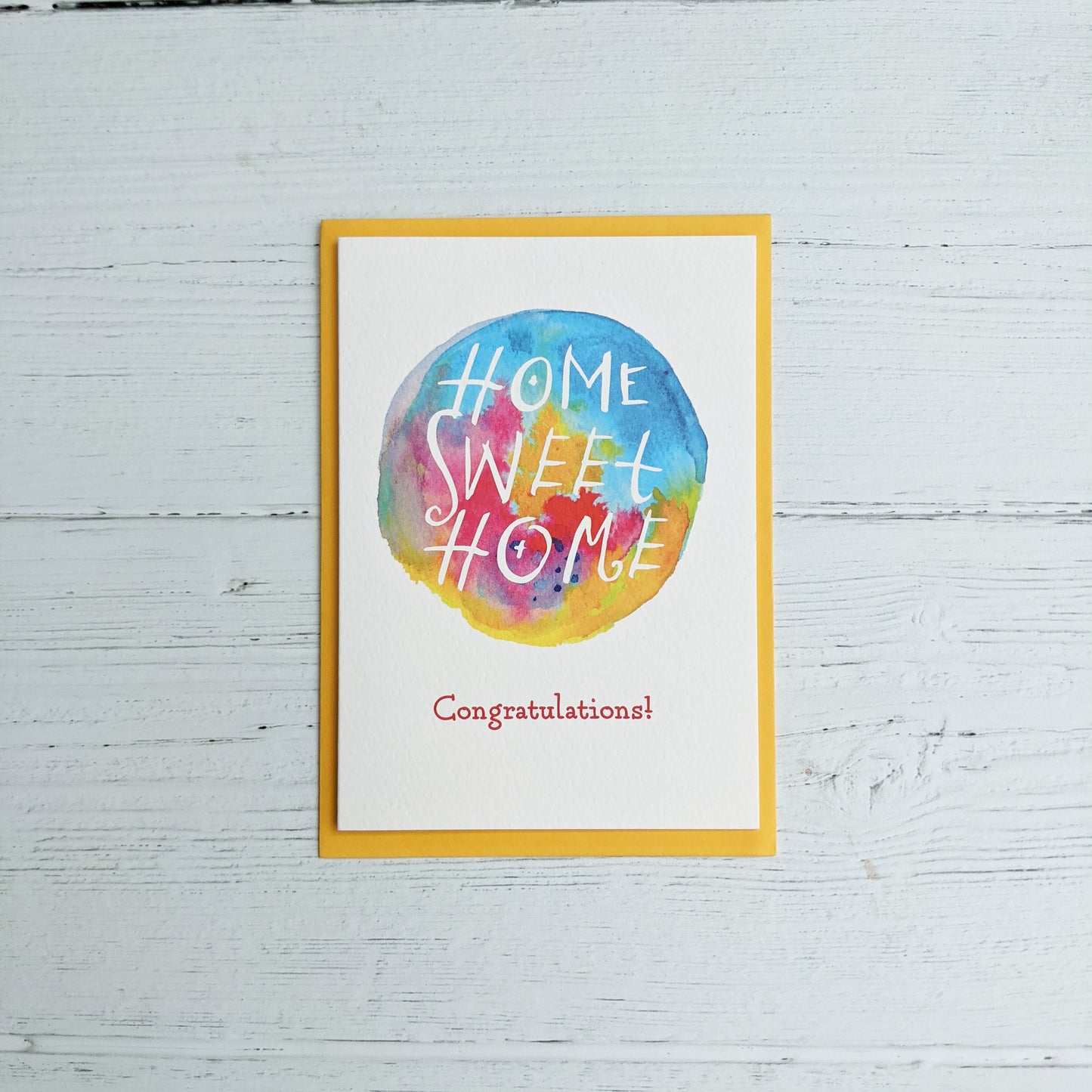 Greetings card - Congratulations - New Home