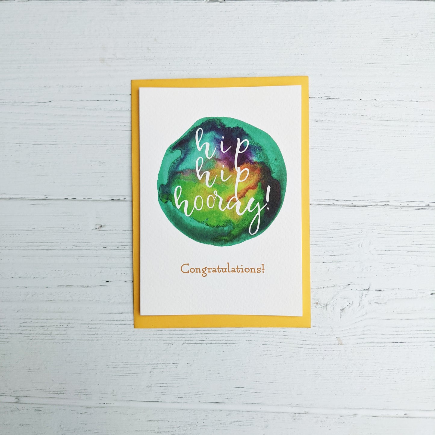 Greetings card - Hip Hip Hooray!