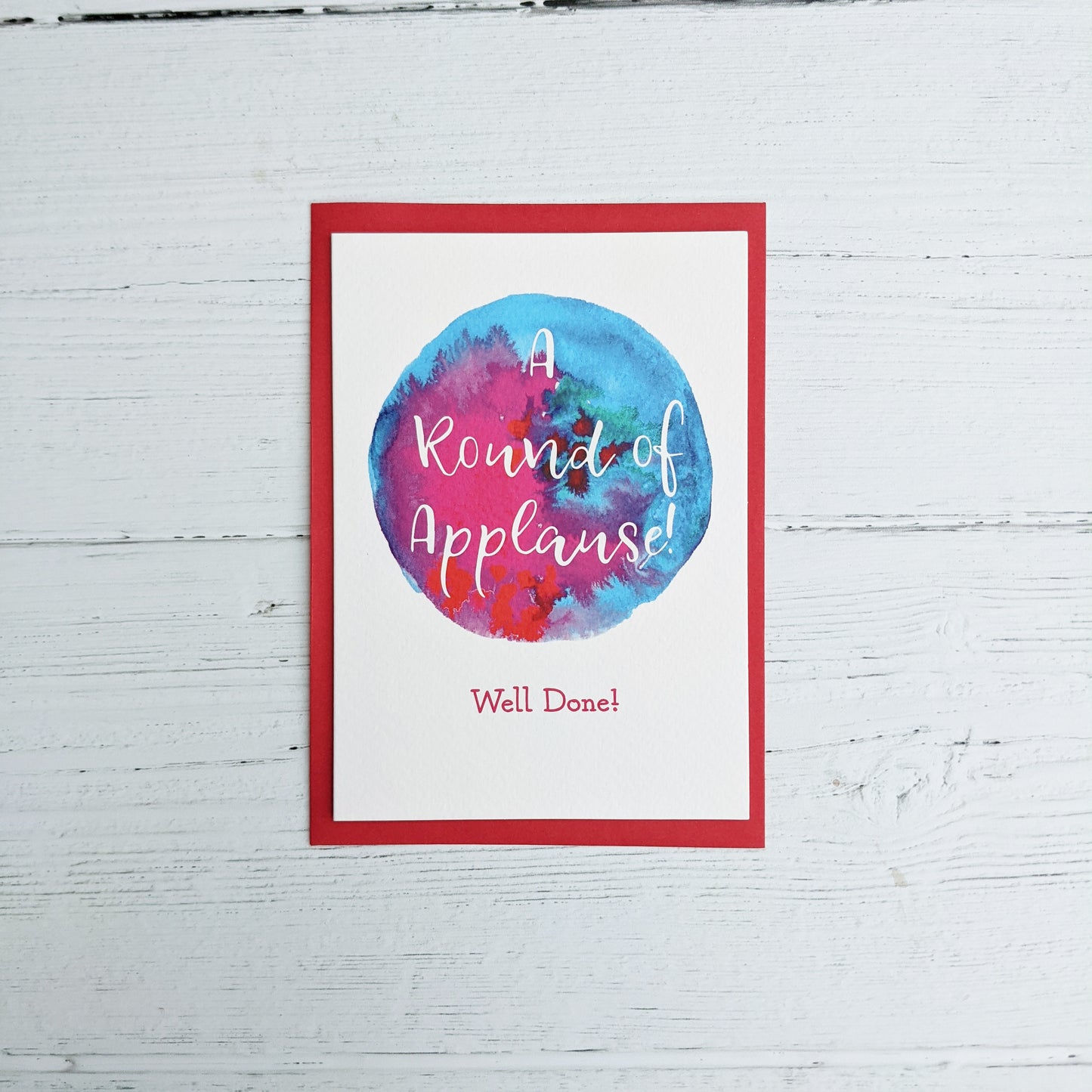Greetings card - Round of Applause