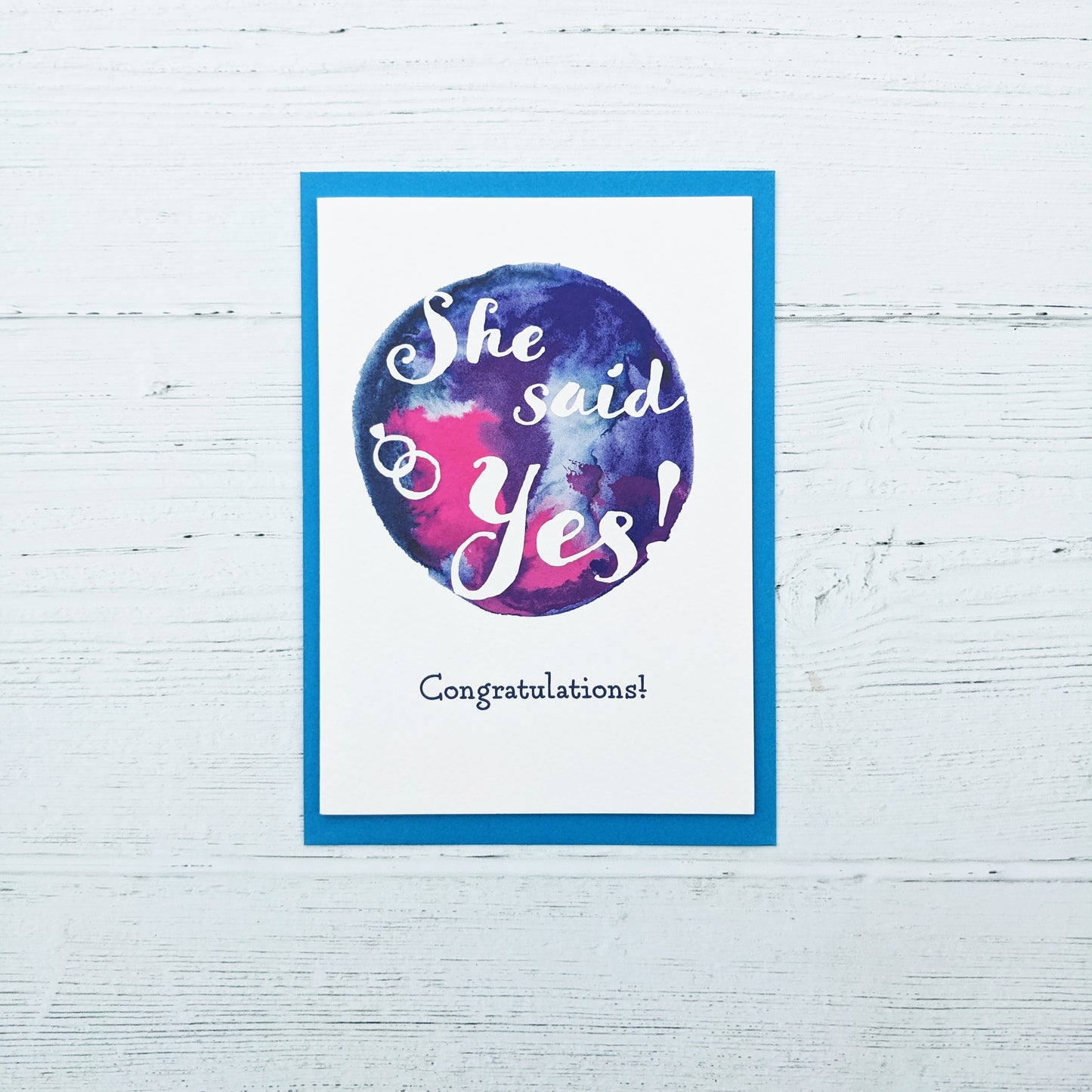 Greetings card - Engagement
