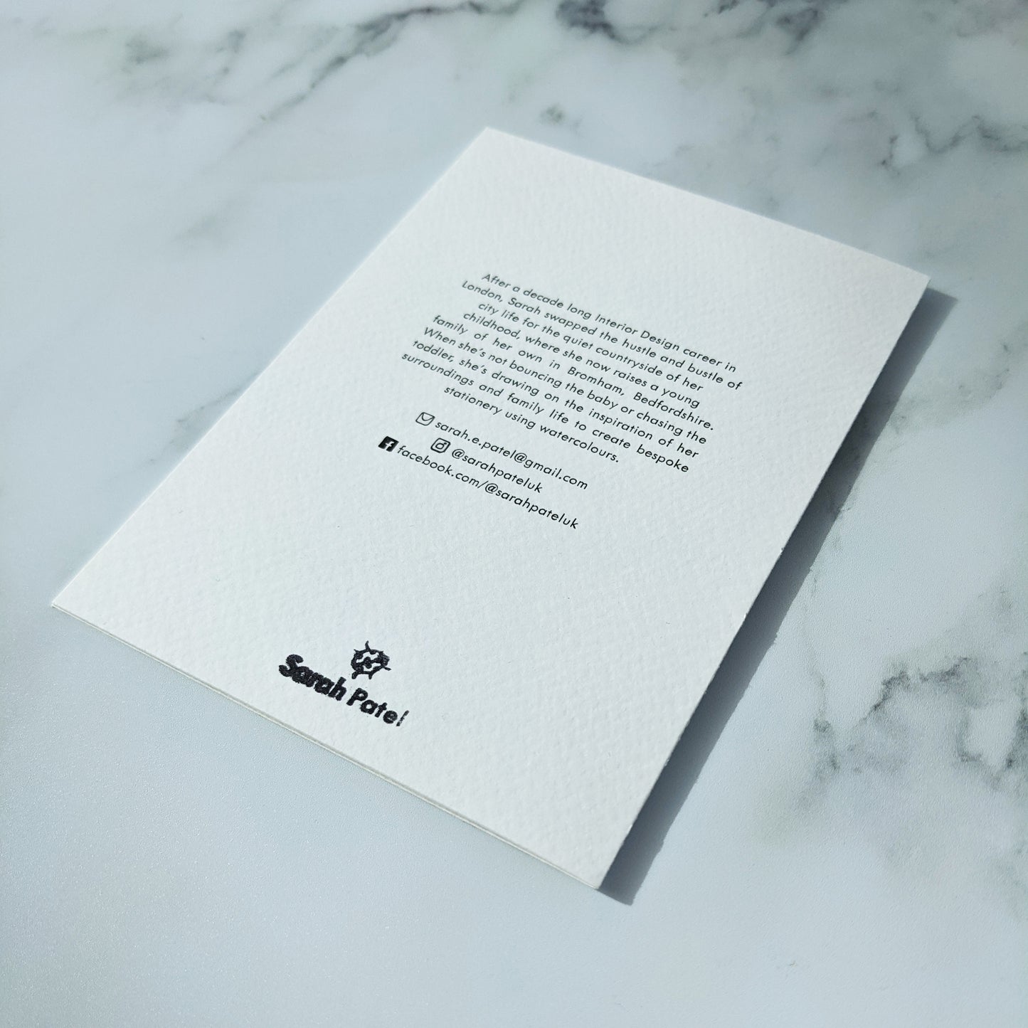 Greetings card - Milestone Floral '5'