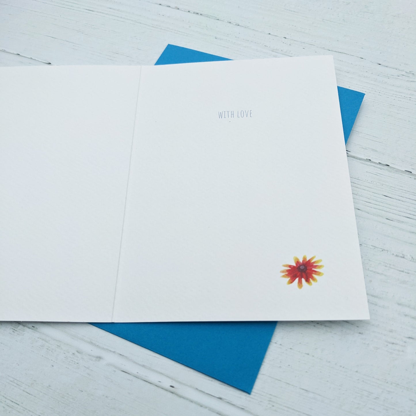 Greetings Card - Summer Wreath - Happy Anniversary