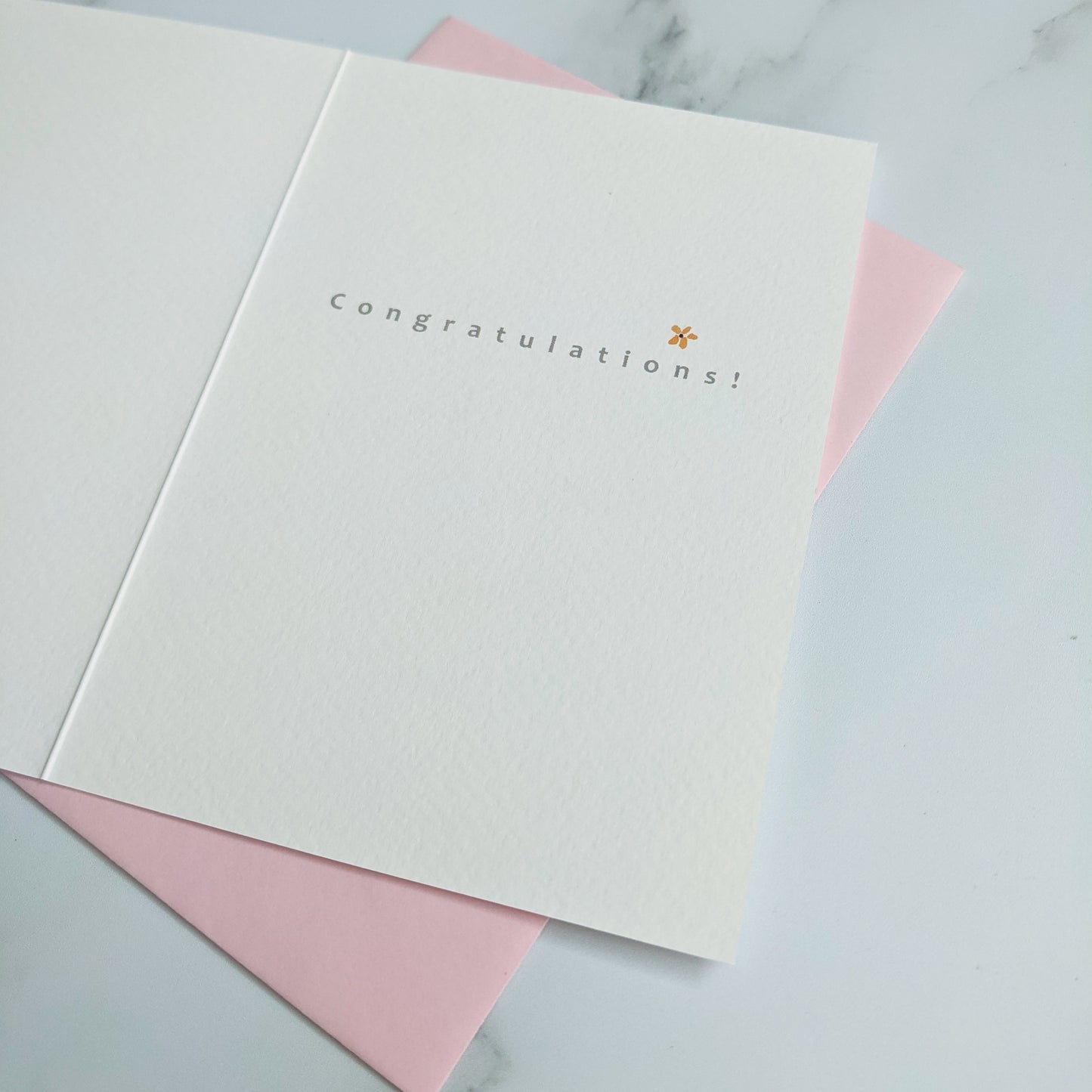 Greetings card - Milestone Floral '4'