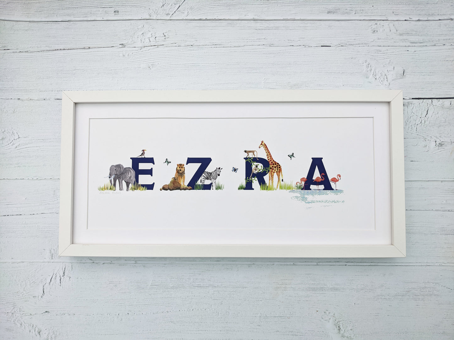 Illustrated name - African Safari