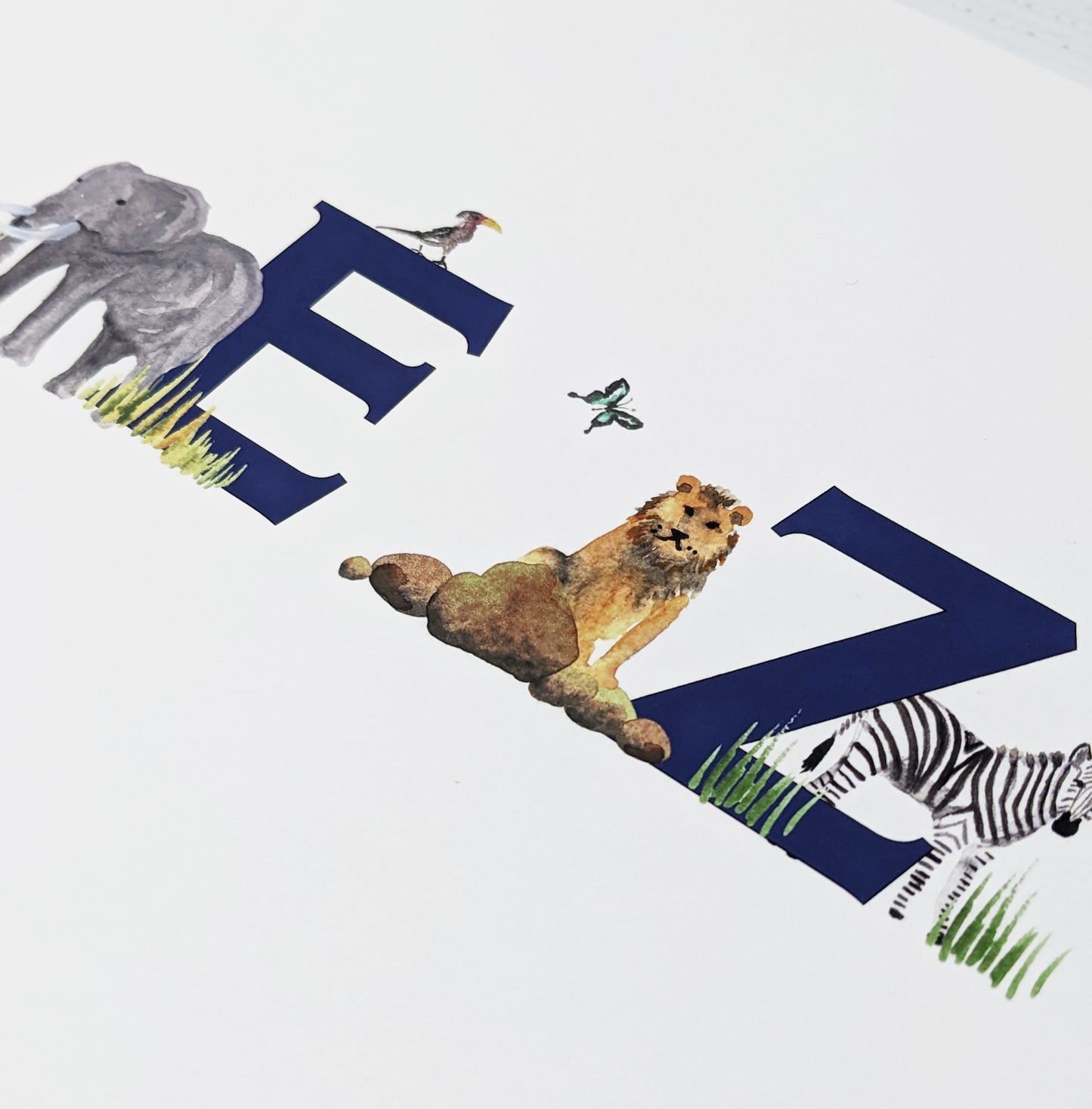 Illustrated name - African Safari