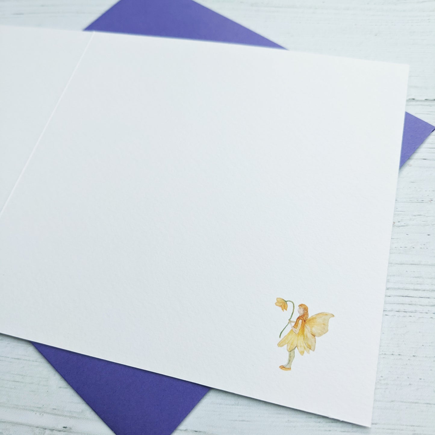 Personalised Greetings Card - Friendly Flower Fairies