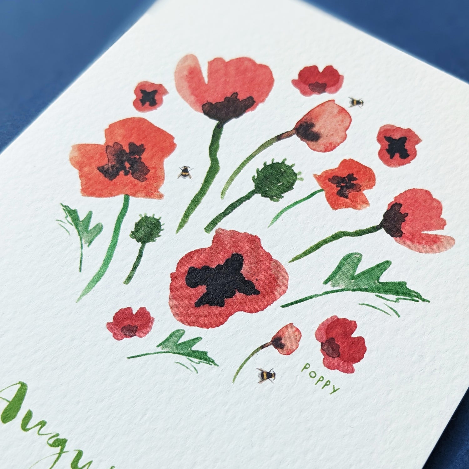 Birth flower cards