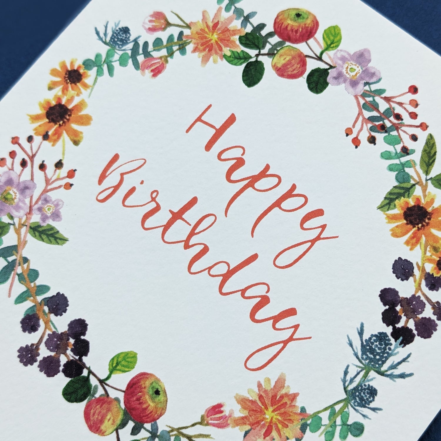 Birthday cards - Floral themes