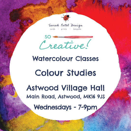 Watercolour Classes - Astwood - Colour Studies