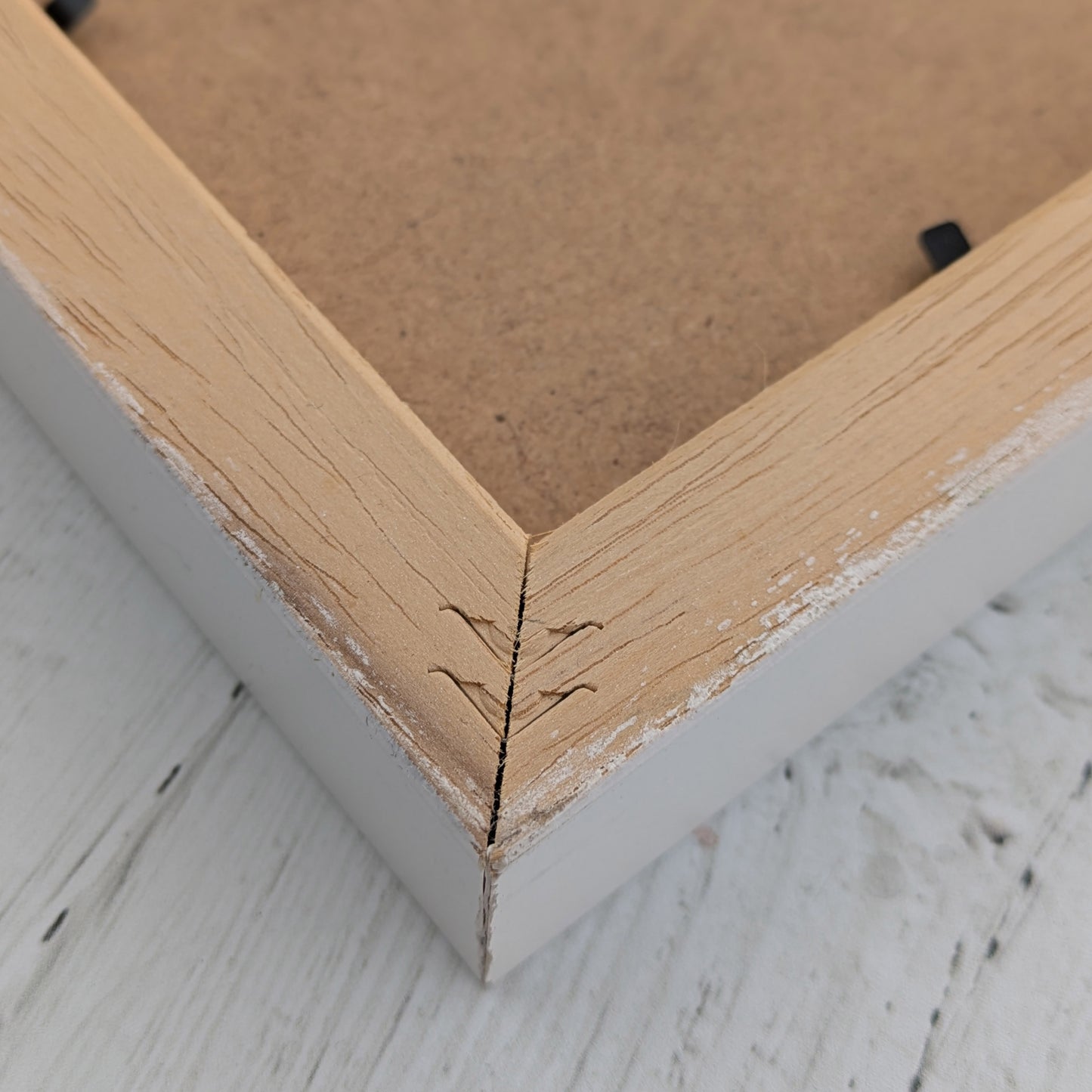 Frame - Painted Wood - White - 50x23cm