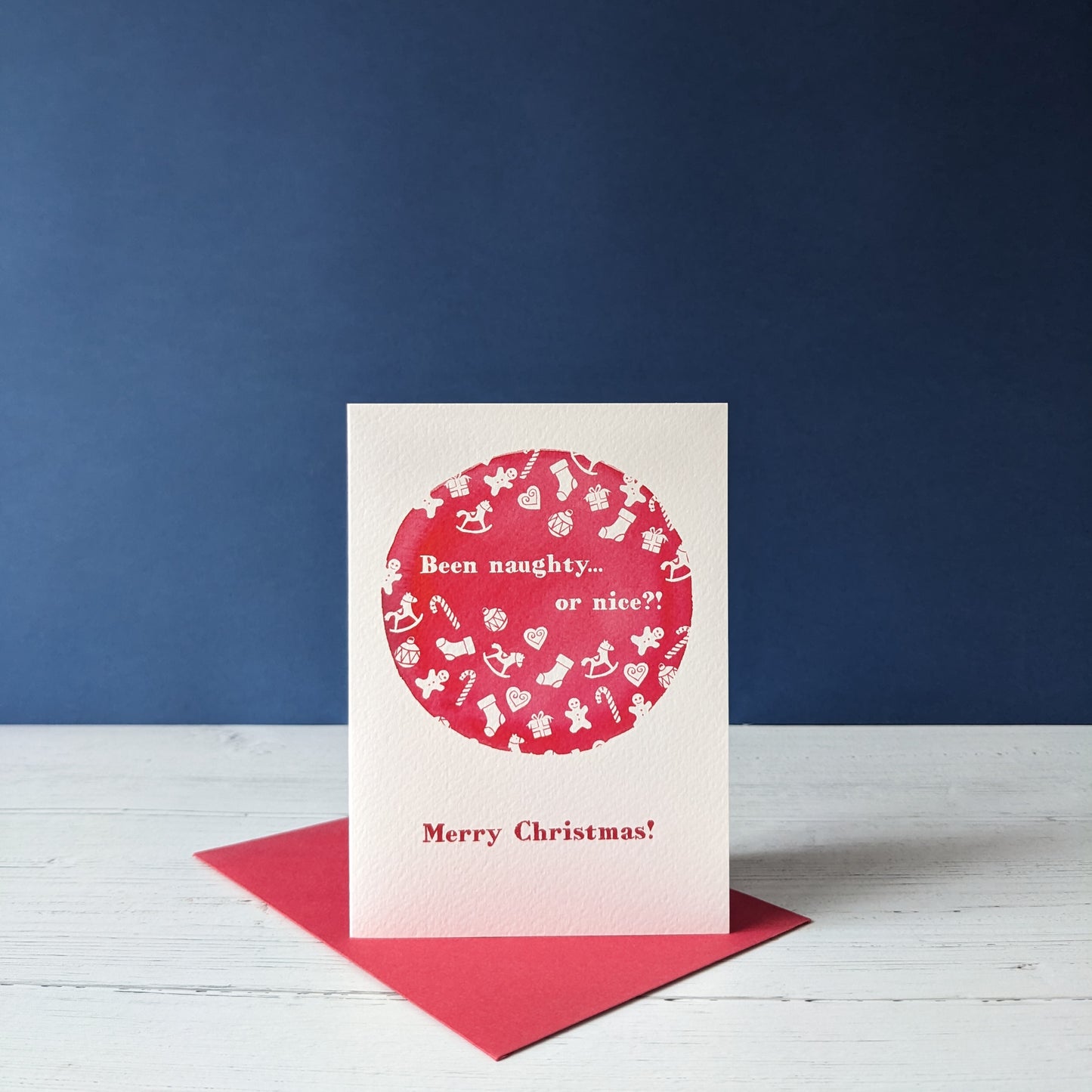 Christmas card - Naughty or Nice?