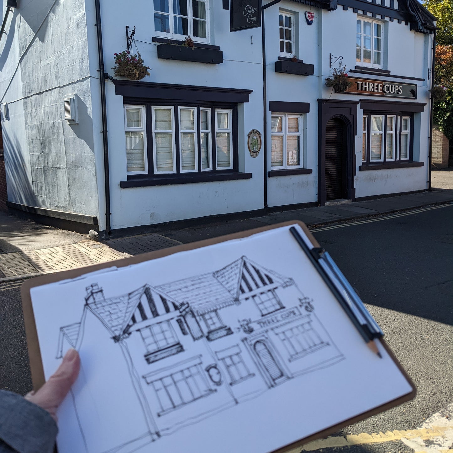 Watercolour Classes - Astwood - Discovering Sketchbooks
