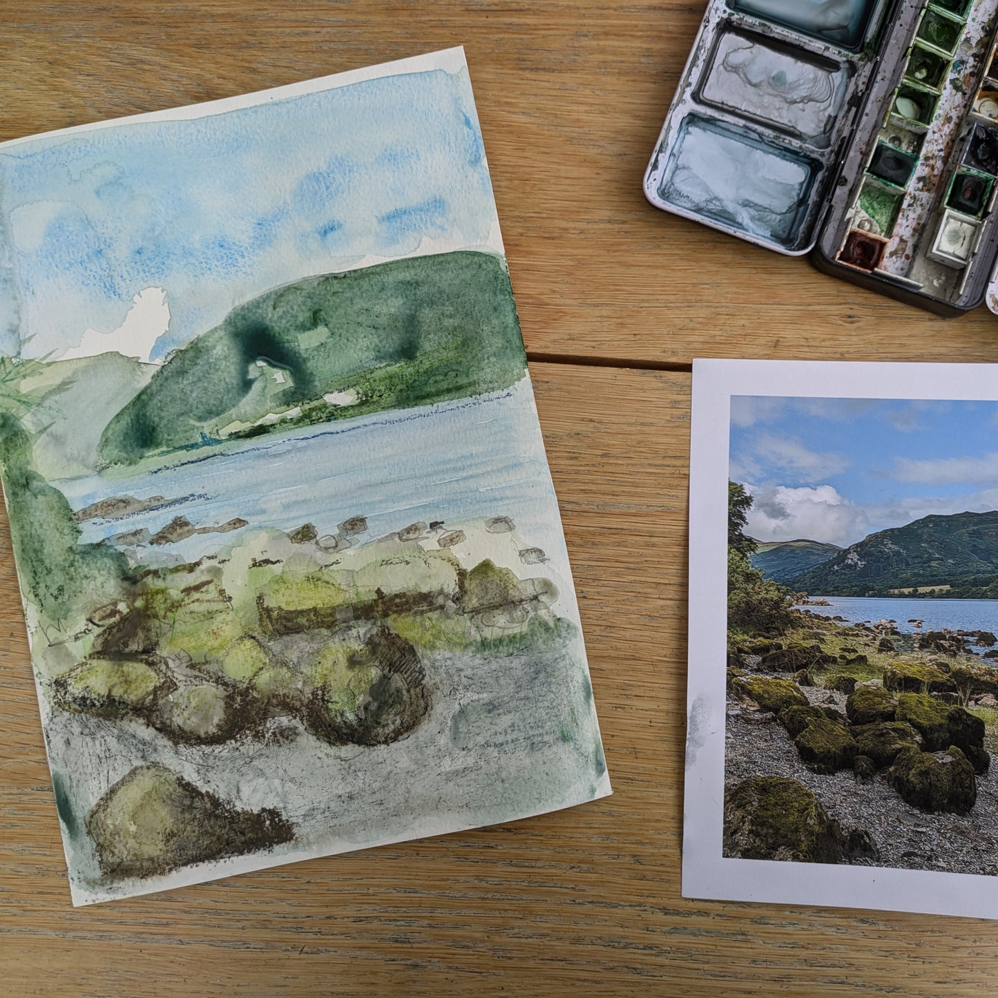 Watercolour Classes - Astwood - Textures & Techniques