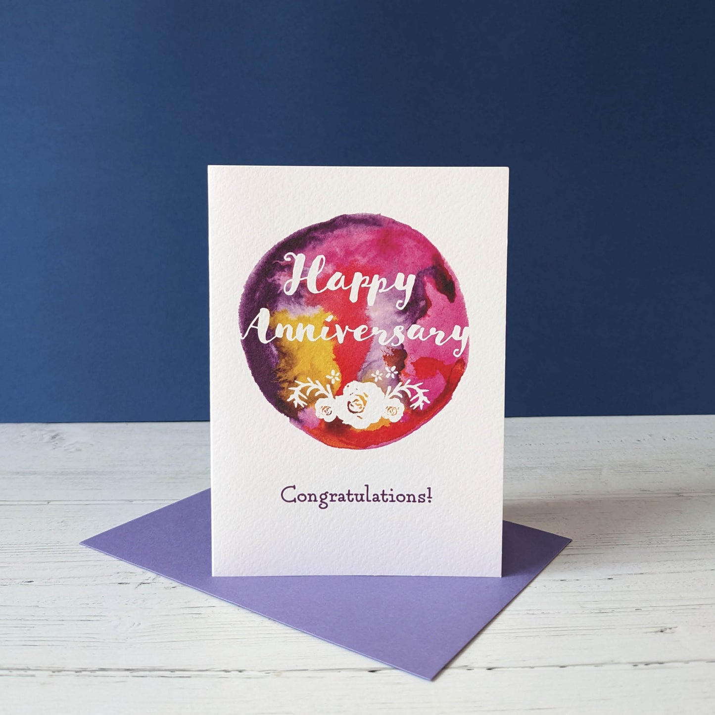 Greetings card - Anniversary - Happy Anniversary