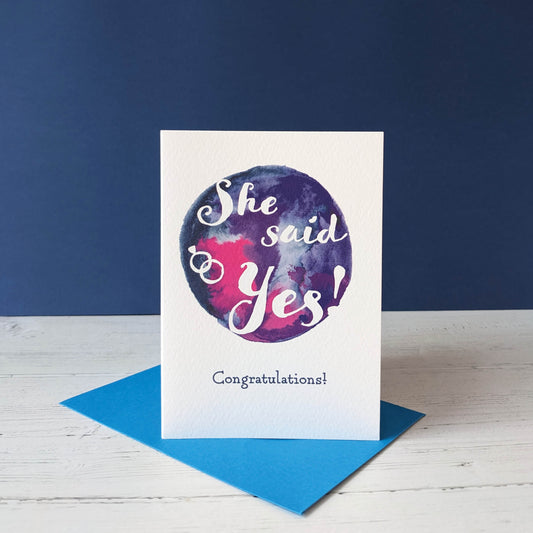 Greetings card - Engagement