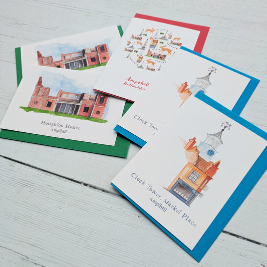 Greetings card - A Local Collection - Ampthill Mixed Pack of 5