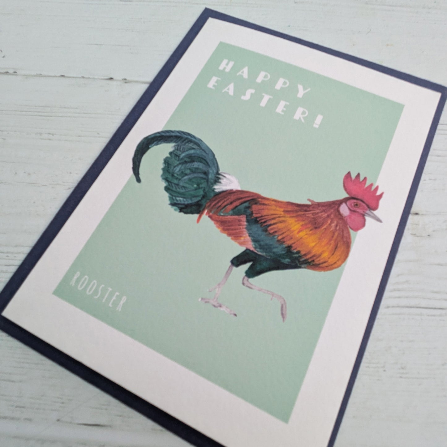 Greetings card - Easter - Rooster