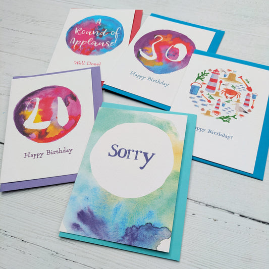 Greetings Cards - Mixed Pack of 5 - Age 21-30 years