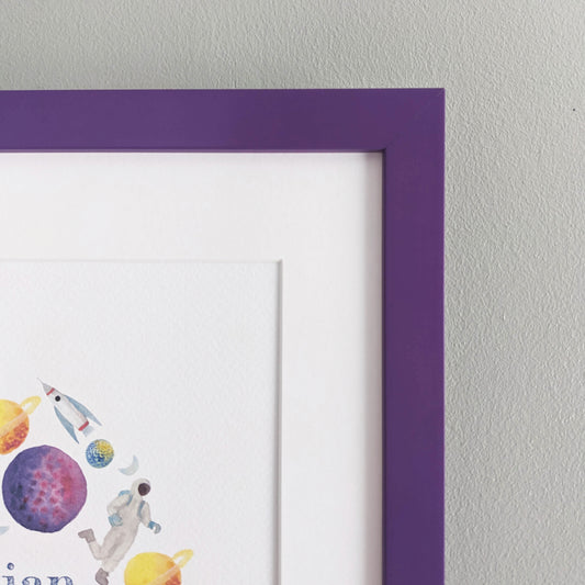 Frame - Coloured - 30x30cm - Purple