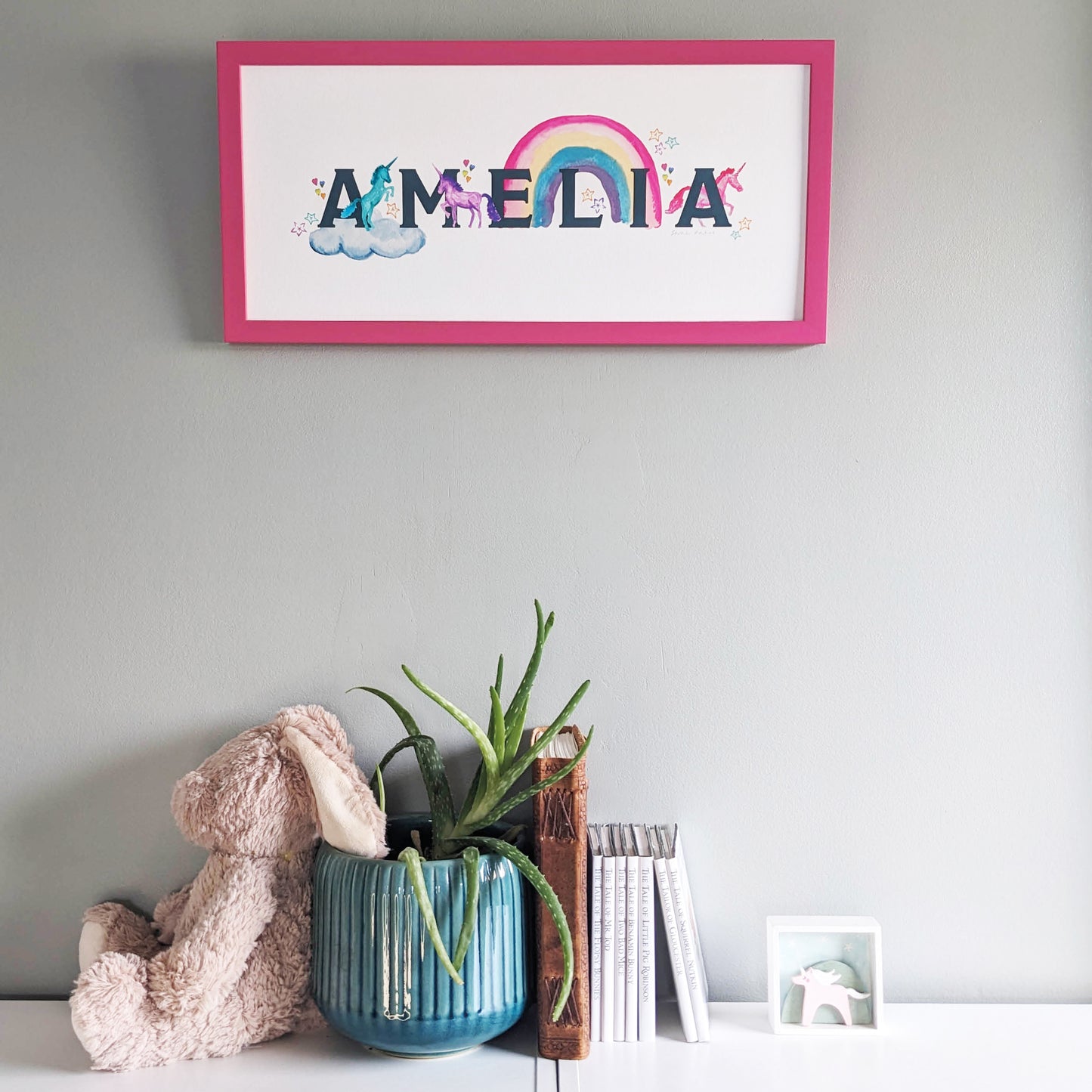 Illustrated name - Unicorn Magic