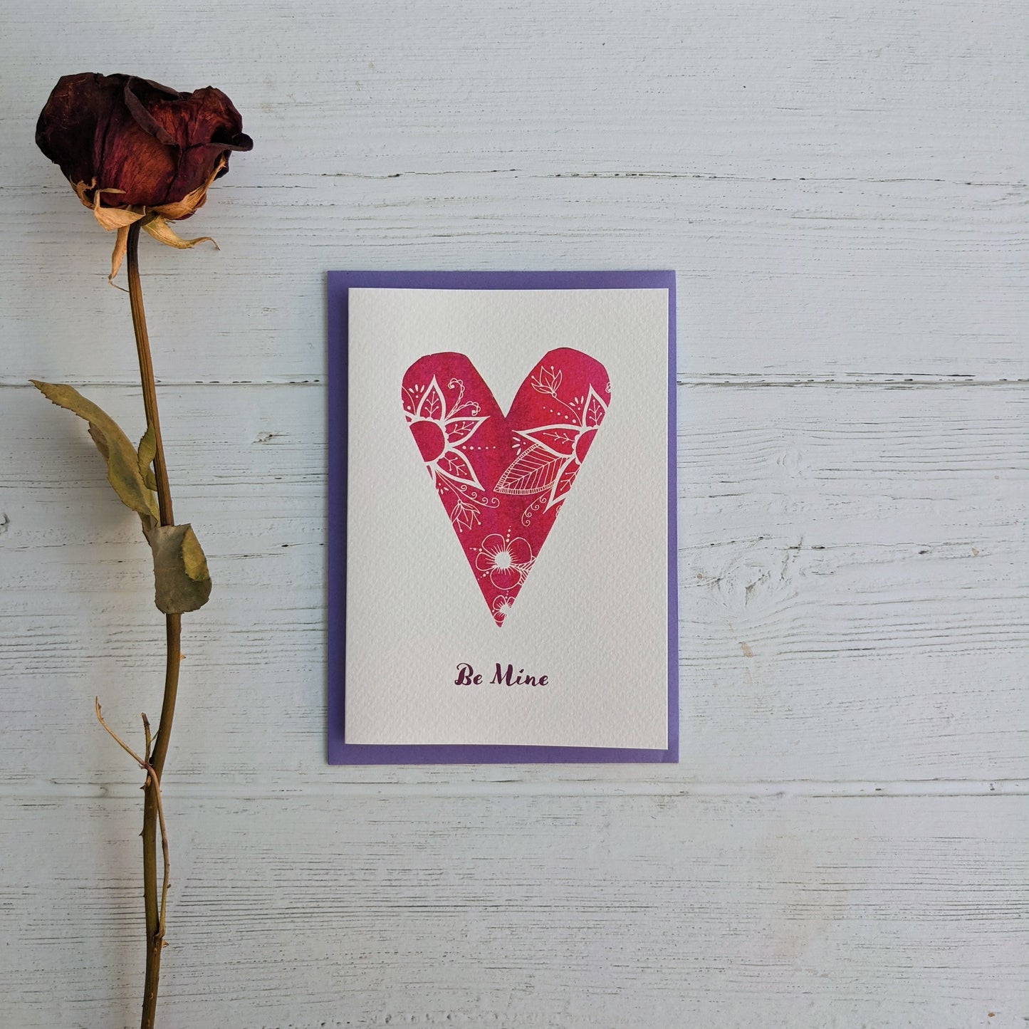 Greetings Card - Valentine's Day - Be Mine