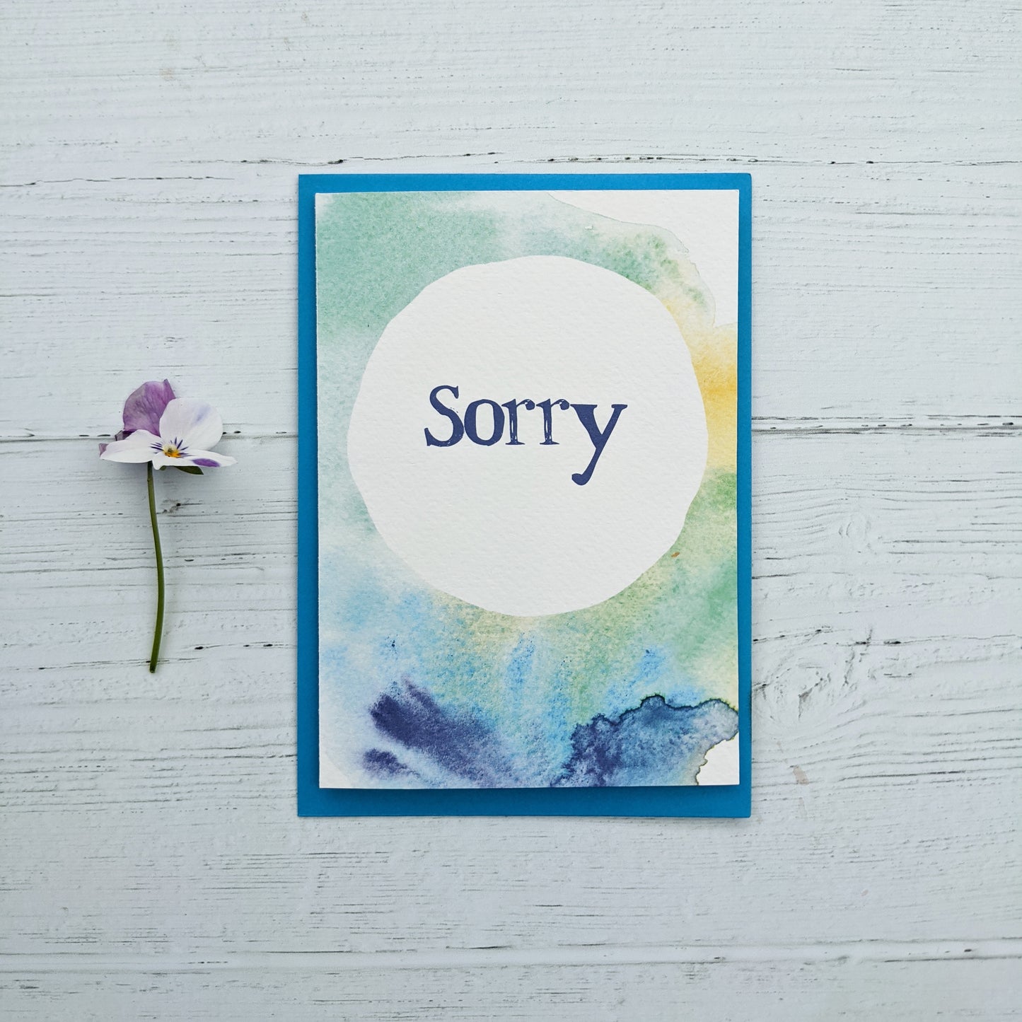 Greetings card - Sympathy - Sorry