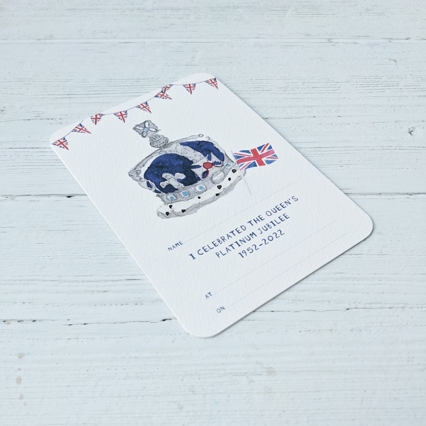 Record Card - The Queen's Platinum Jubilee