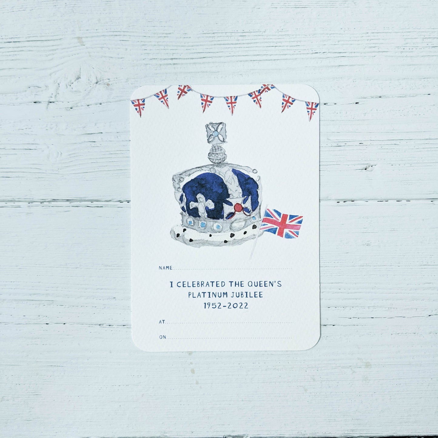 Record Card - The Queen's Platinum Jubilee